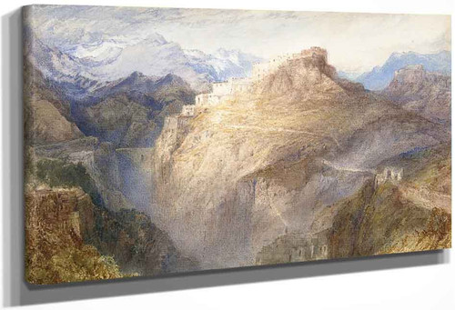 Fort Of L`Essillon, Val De La Maurienne, France By Joseph Mallord William Turner